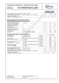 F475R07W2H3B51BOMA1 Datasheet Page 3