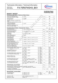 F475R07W2H3B51BOMA1 Datasheet Page 5