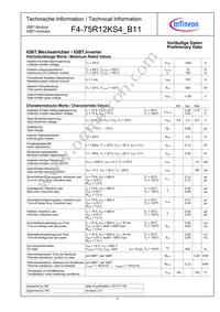 F475R12KS4B11BOSA1 Datasheet Page 2