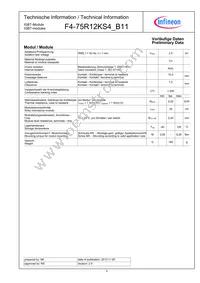 F475R12KS4B11BOSA1 Datasheet Page 4