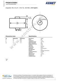 F491GE504J2K0A Datasheet Cover