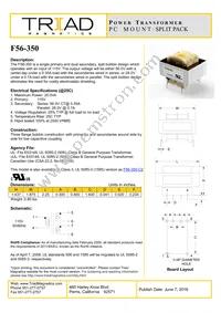 F56-350 Datasheet Cover