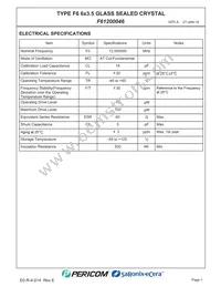 F61200046 Datasheet Page 3