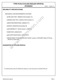 F61600023 Datasheet Page 4