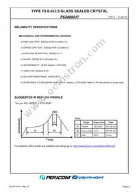 F62400017 Datasheet Page 4