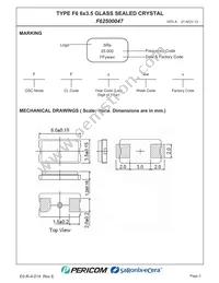 F62500047 Datasheet Page 5