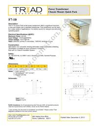 F7-10 Datasheet Cover