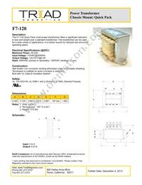 F7-120 Datasheet Cover
