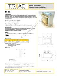 F8-10 Datasheet Cover