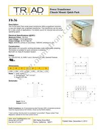 F8-36 Datasheet Cover