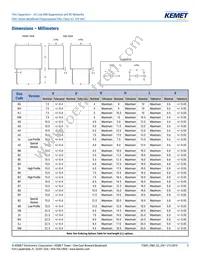 F861DU225K310ZLH0J Datasheet Page 3