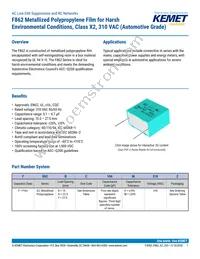 F862BK124K310ALR0L Datasheet Cover