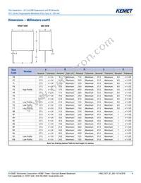 F871DO474M330Z Datasheet Page 4