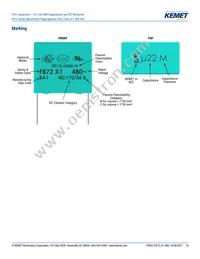 F872BE333M480C Datasheet Page 14