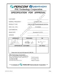 F91200084 Datasheet Cover