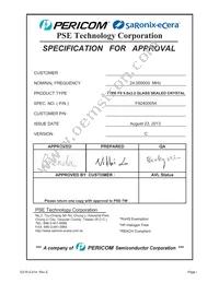 F92400054 Datasheet Cover