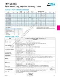 F970J686MNA Datasheet Page 4
