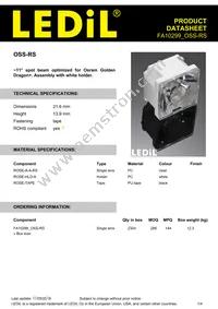 FA10299_OSS-RS Datasheet Cover