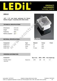 FA10302_OSS-O Datasheet Cover