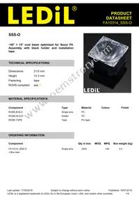 FA10314_SSS-O Datasheet Cover