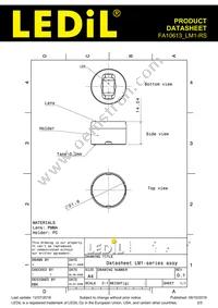 FA10613_LM1-RS Datasheet Page 2