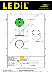 FA10653_LC1-RS Datasheet Page 2