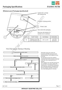 FA1101C-M-TR Datasheet Page 9