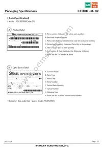 FA1101C-M-TR Datasheet Page 11