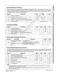 FAB3103UCX Datasheet Page 4