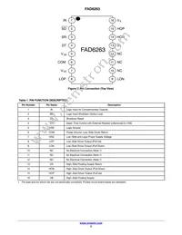 FAD6263M1X Datasheet Page 3