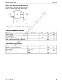 FAN1851AMX Datasheet Page 3