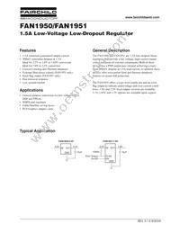 FAN1951D18X Datasheet Cover