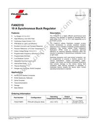 FAN2310MPX Datasheet Page 2