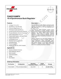 FAN2315AMPX Datasheet Page 2
