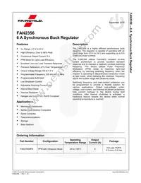 FAN2356MPX Datasheet Page 2