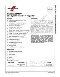 FAN23SV70AMPX Datasheet Page 2
