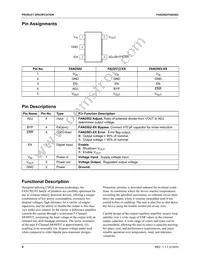 FAN2502S33X Datasheet Page 2