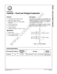 FAN256L8X-F106 Datasheet Cover
