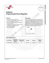 FAN431AZXA Datasheet Page 2