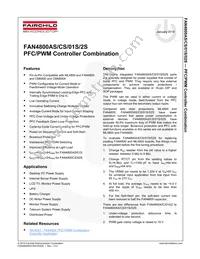 FAN4800ASMY Datasheet Page 2