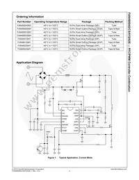 FAN4801SMY Datasheet Page 3