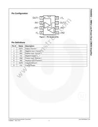 FAN4852IMU8X Datasheet Page 3