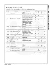 FAN4852IMU8X Datasheet Page 5