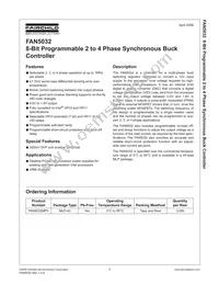 FAN5032MPX Datasheet Cover