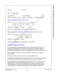 FAN5033MPX Datasheet Page 21