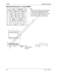 FAN5090MTCX Datasheet Page 16