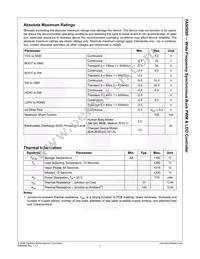 FAN5099MX Datasheet Page 4