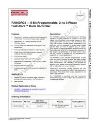 FAN50FC3MPX Datasheet Cover