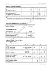 FAN5233MTCX Datasheet Page 4