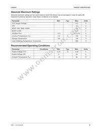 FAN5234MTC Datasheet Page 3